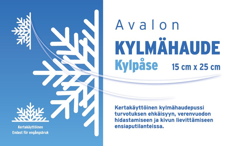Kylmähaude Avalon 15x25cm