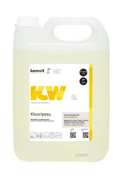 Desinfioiva puhdistusaine KW Klooripesu